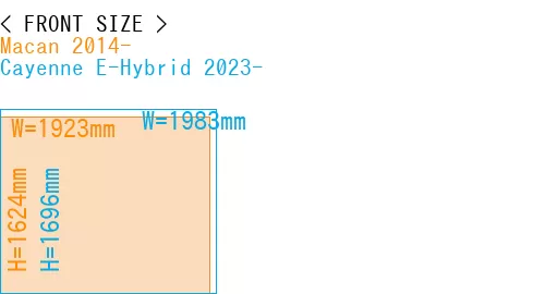 #Macan 2014- + Cayenne E-Hybrid 2023-